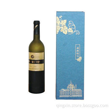 Wine Box Paper, Customized Designs, Small MOQ, Lower Factory Price
